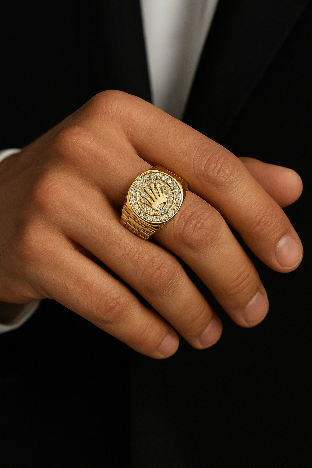 Crown Ring - Gold/Silver